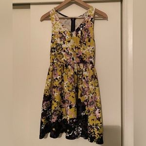 Floral mini dress